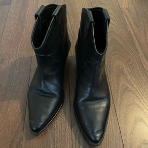 COPY - Isabel Marant like NEW studded ankle boots -leather